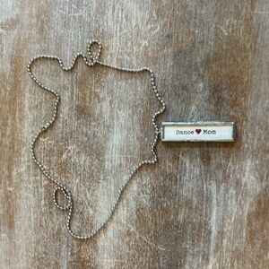 ❤️❤️ Dance Mom Pendant Necklace